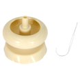 thumbnail image 2 of Quickly Bead ner Holder con Bowl Manual Fast para encordar taller fabricación de joyas , Aguja de ojo grande perfecl Hilandero de cuentas, 2 of 7