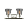 thumbnail image 3 of Innovations Lighting 916-2W-BK-G61 Small Cone 2 Light 16" Wide Vanity Light - White, 3 of 7