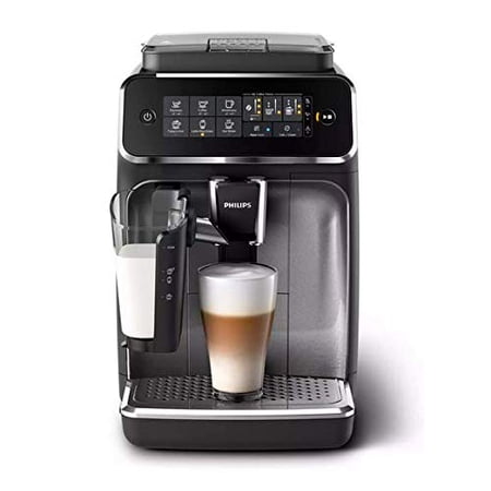 PHILIPS 3200 Series Fully Automatic Espresso Machine w/ LatteGo, Silver, EP3246/74