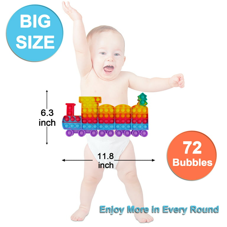 Gigante Pops Big Huge It Large Toys, Bubble Push Fidget Kid Boy