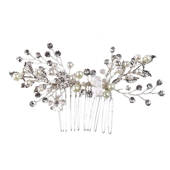 Fashion Korean Women Hair Comb Bride Wedding Hair Clip Handmade Decoration