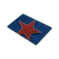 thumbnail image 2 of CADecor Five-Pointed Star Doormat Indoor Outdoor Floor Rug 30x18 inches, 2 of 2