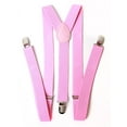 thumbnail image 1 of Mens / Womens One Size Suspenders Adjustable, Lt Pink, 1 of 1