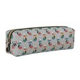 thumbnail image 1 of Fotbe Skiing penguin Estuche para Lápices de Cuero con Estampado, Estuche con Cremallera Resistente, Organizador Compacto y Elegante para Papelería, 1 of 7