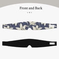 thumbnail image 2 of Yiaed Lilies Flowers Print Sleep Mask Blackout - Soft Eye Cover for Sleeping with Adjustable Veclro Breathable Eye Blindfold for Night Nap Travel, 2 of 7