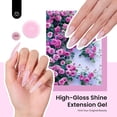 thumbnail image 2 of Kit de gel para uñas Beetles Poly Nail Gel 6 colores Rose Love, 2 of 9