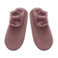 thumbnail image 2 of Puntoco Clearance Lace Warmer Socks Womens Warm Fuzzy Non Slip Grip Stretch Socks, 2 of 3