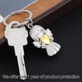 thumbnail image 6 of Cute Angel Keychain Guardian of Safety, Personalized & Remembrance Accessory Suitable for Drivers - Ideal Gifts for Women., 6 of 6