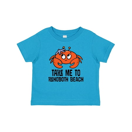

Inktastic Rehoboth Beach Delaware Cute Crab Gift Baby Boy or Baby Girl T-Shirt