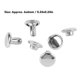 thumbnail image 4 of 500 Sets Double Cap Rivets 6x6mm Stainless Steel Rivets Studs for Leather Crafts Clothing, 4 of 4