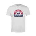 thumbnail image 2 of Youth Levelwear  White Washington Capitals Little Richmond Banner Arch T-Shirt, 2 of 3