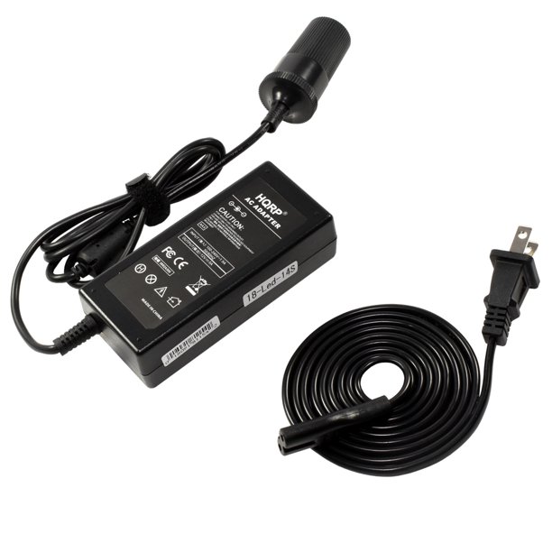 HQRP AC Adapter 110V to 12V 5A 5Amp Converter for P20 Koolatron 18