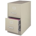 thumbnail image 1 of Pemberly Row Commerical Grade 25" Deep 2 Drawer Letter Vertical File Cabinet in Putty, 1 of 1