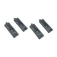thumbnail image 2 of Luzkey 4 Pcs Quincaillerie à Loquet d'Inclinaison à Encliqueter pour Accessoires de Fenêtre de Maison Robuste 2 Trous Facile à Installer Paires de Loquets d'Inclinaison à Ressort L, 2 of 8