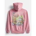 thumbnail image 2 of Disney Bambi Girl's Graphic Fleece Hoodie, Sizes 4-16, 2 of 3