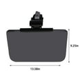 thumbnail image 3 of SNGMN Universal Polarized Sun Visor Extender for Car - Flip-Up Design, UV Protection & Anti-Glare, Adjustable Clip-On Visor Extension (13.58x9.25in), 3 of 9