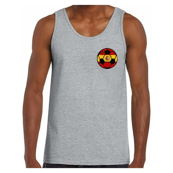 Awkward Styles Spain Soccer Tank Top for Men Spain Muscle Shirts Spain Tank Top for Men Spanish Gifts for Him Spain Football Tshirt Spain Soccer Ball Shirt Spain Flag Tank Spanish Tank Top