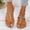 Gold1, variant on Women's Rhinestone T-Strap Flat Sandals Crystal Embellished Open Toe Summer Dressy Beach Wedding Shoes Comfortable PU Slip On Thong Sandals