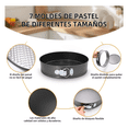 thumbnail image 4 of "7 Moldes Para Pastel Desmontables Tartas Postre Reposteria Malubero Negros ", 4 of 5