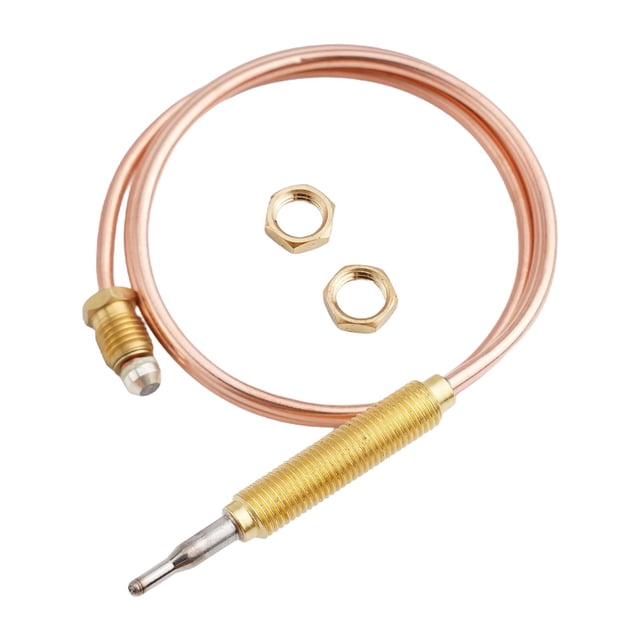 Sonda de termopar M8 con rosca común para quemadores de gas, chimeneas y accesorios para barbacoa.