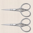 thumbnail image 2 of Sparta Trimming Shears for Beard in Stainless Steel Silver 2Pcs Durable for Clean Cut Size M, 2 of 8