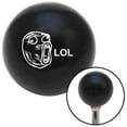 thumbnail image 1 of American Shifter  White LOL Black Shift Knob with M16 x 1.5 Insert Shifter Auto Manual Custom Brody, 1 of 1