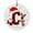 C-Red, variant on 26 Christmas Tree Hanging Letter Ornaments A-Z Letter Decoration Xmas Alphabet Letters Santa Claus Snowman Reindeer Xmas Tree Hanging