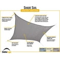 thumbnail image 2 of 12 ft square Blue Shade Sail, 2 of 4