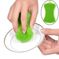 thumbnail image 4 of 2 Silicone Sponge Dish Washing Scrubber Smart Kitchen Gadgets Brush Sponge Clean, 4 of 5