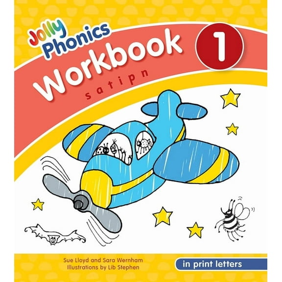Jolly Phonics Workbooks, Set of 1-7 Jolly Phonics Workbook 1: In Print Letters (American English Edition), (Paperback)
