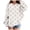 F#02-Pink, variant on OYXSER Kids Girls Bow Print Hooded Sweatshirt Long Sleeve Pullover Top with Front Pocket Sweet Casual Style, Pink 4-5Y