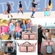 thumbnail image 2 of Bolsa de viaje Fmeida 65 L con compartimento para zapatos, repelente al agua, 2 of 7