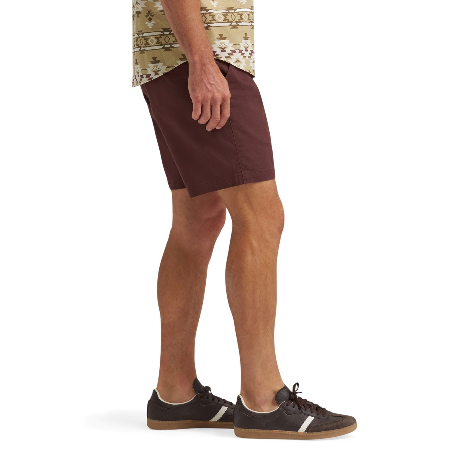 Wrangler Men's Regular 7" Fit Flat Front Short