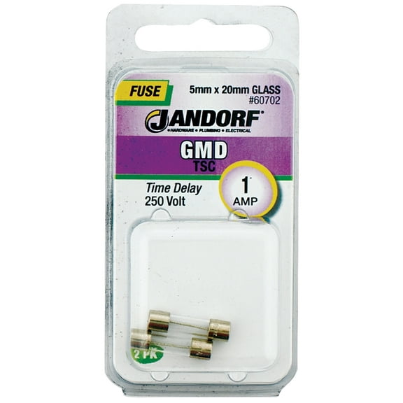 Jandorf 60702 60702 Gmd 1 Amps Time Delay Fuse 2 pc