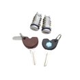 thumbnail image 3 of Juego de 2 cerraduras con llave cilíndrica Sharpla Cerradura de llave de cilindro para Zapm28500 GTS LX 125 250 300 Zapm28800, 3 of 8