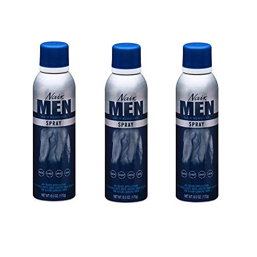 Nair Décapant pour les Cheveux Spray pour Hommes 6 Onces (177ml) (3 Pack)