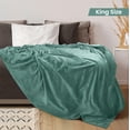 thumbnail image 2 of Ropa de cama Blanket Utopia, forro polar, tamaño king, celadón, 300 g/m², 2 of 8