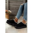 thumbnail image 4 of Women's Black Contrast Print Suede Plush Lined Snow Boots for Winter - [ZhiHiMeRi] | (US 8.5)40, 4 of 12