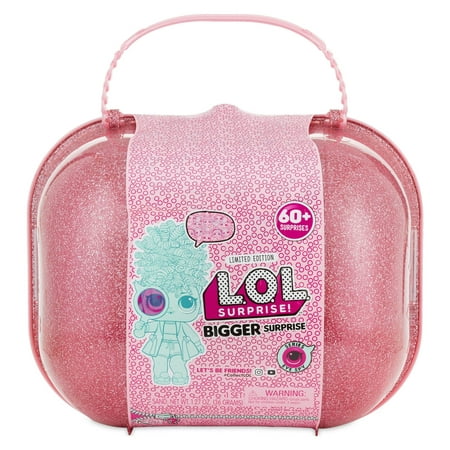 LOL Surprise Bigger Surprise Limited Edition 2 Dolls, 1 Pet, 1 Lil Sis with 60 Surprises, Ages 4 and up