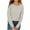 Khaki, variant on Busydd Womens Sweaters Fashion Striped Round Neck Pullover Sweaters for Women Casual Comfortable Long Sleeve Fall Clothes for Women 2025