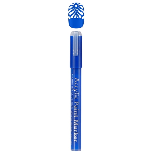 Pisexur Belleza Maquillaje Juego de rotuladores de grafiti para decoración de uñas, secado rápido, para pintar uñas a color, con diseño de flores, 2 mlpara mujeres y hombres