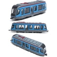 thumbnail image 4 of 1PCS, Ensemble de Trains Électriques pour Enfants, Modèle à Rétrofriction en Alliage à Double Extrémité, Ensemble de Jouets Locomotives pour Garçons Filles, Jouet de Trains Motorisés Jouet Sensoriel d'Éducation Précoce, 4 of 8