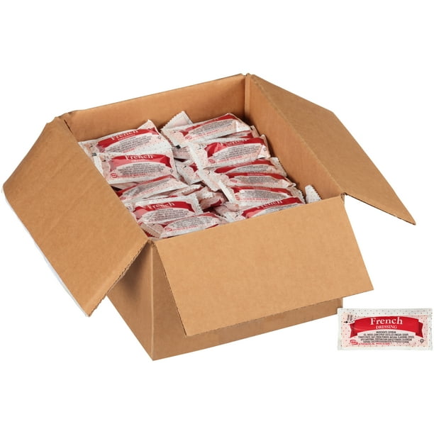 PPI Single Serve French Dressing, 12 gr. Packets (Pack of 200
