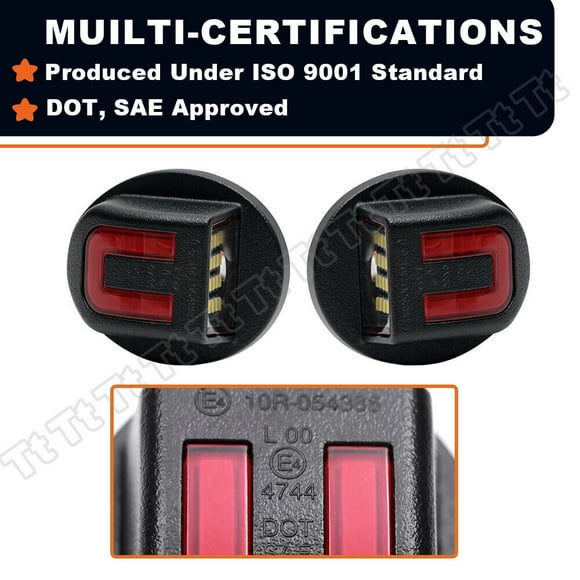 F150 F250 F350 2X LED White Jade Special Brand-