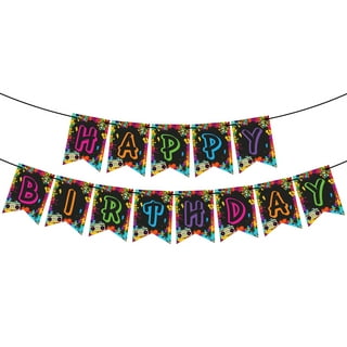 46 Pieces Art Painting Party Decoration, Art Birthday Party Hanging Swirls Ceiling Decor for Kids Girl Boy Painting Birthday Party Graffiti Party
