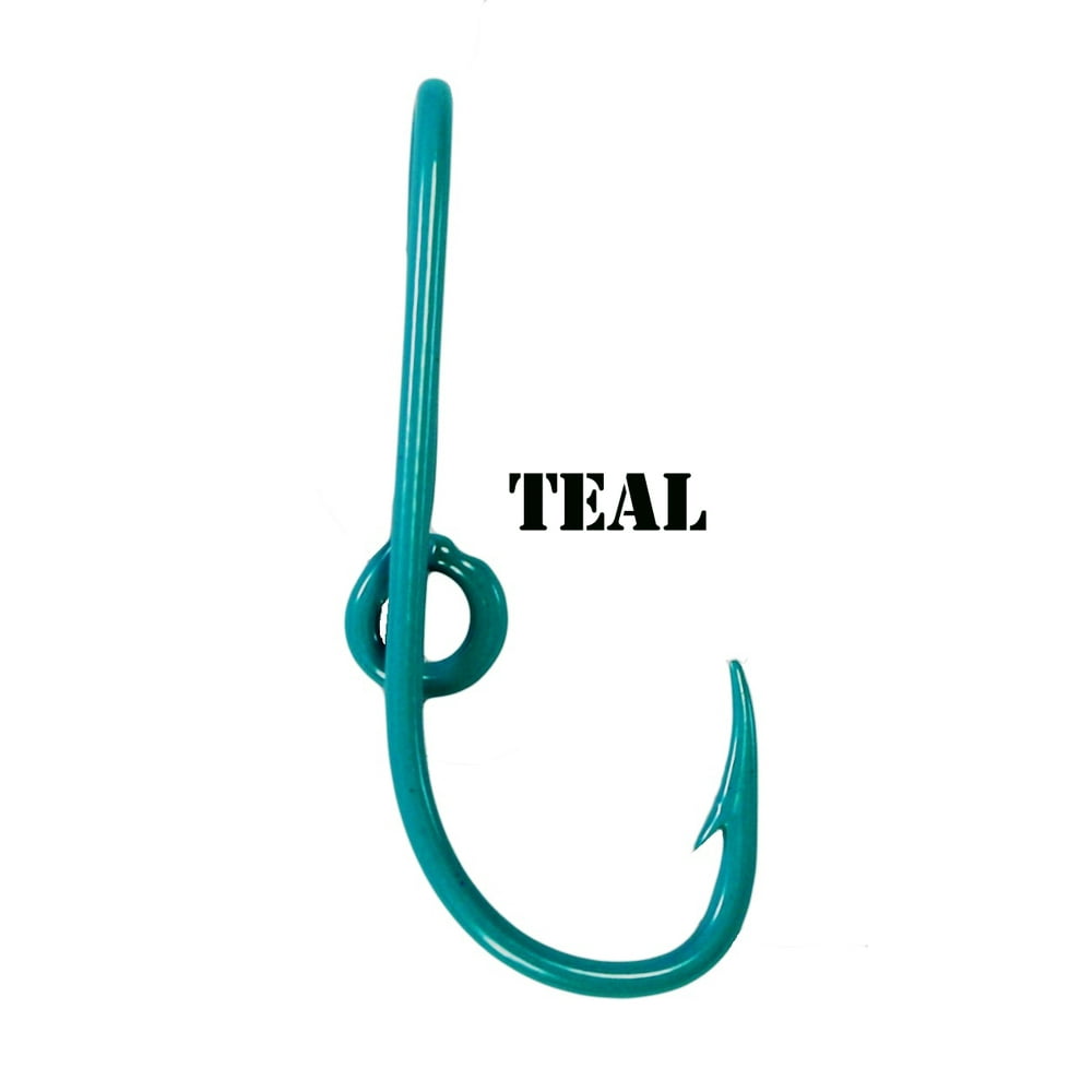 Eagle Claw Hat Hook Teal Fish hook for Hat Pin Tie Clasp