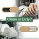 thumbnail image 3 of Uxcell Dishwasher Magnet Clean Dirty Sign Oval Black/White Sign for Dishwasher, Beige, 3 of 6