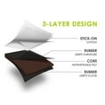 thumbnail image 7 of GorillaPads Non Slip Furniture Pads/Floor Grippers (Set of 8 Floor Protectors) Pre-Scored to Cut to Multiple Size, 4 Inch Square, Black, CB140-8, 7 of 7