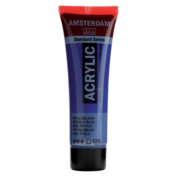 Amsterdam Standard Series Acrylic Paint, 20ml, Phthalo Blue