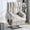 19.6" Seat Width-creamy Beige, variant on Swivel Recliner Chair for Adults, 360° Swivel Rocker Recliner with Massage and Heating, Nursery Rocking Chairs with Side Pockets, Manual Reclining Chair for Living Room, Bedroom or Nursery (Black)